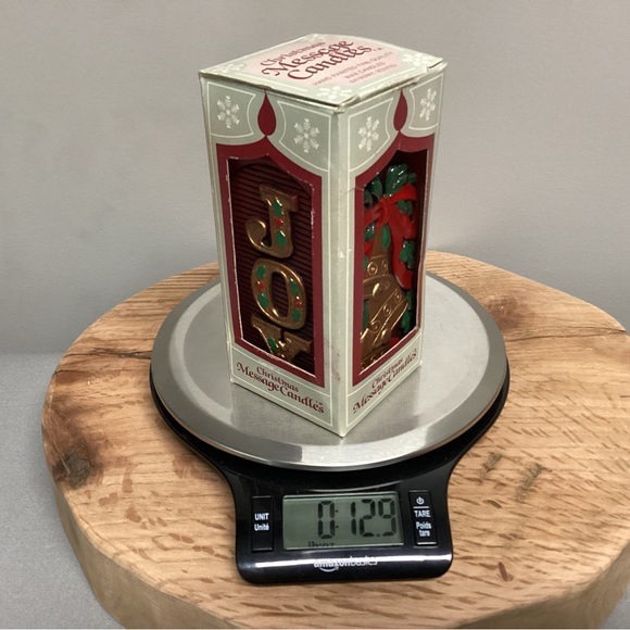 🔴 Vintage & New, Never Lit - Jasco Christmas Joy / Bell Candle - Christmas - Picture 14 of 14